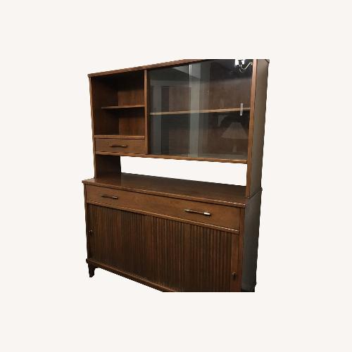 Used Craddock Mid Century Modern Walnut Hutch for sale on AptDeco