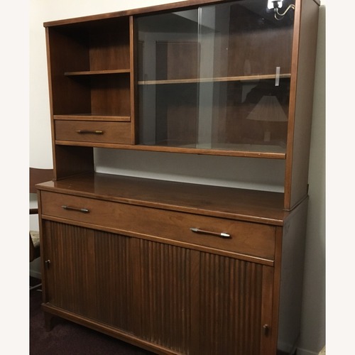 Used Craddock Mid Century Modern Walnut Hutch for sale on AptDeco