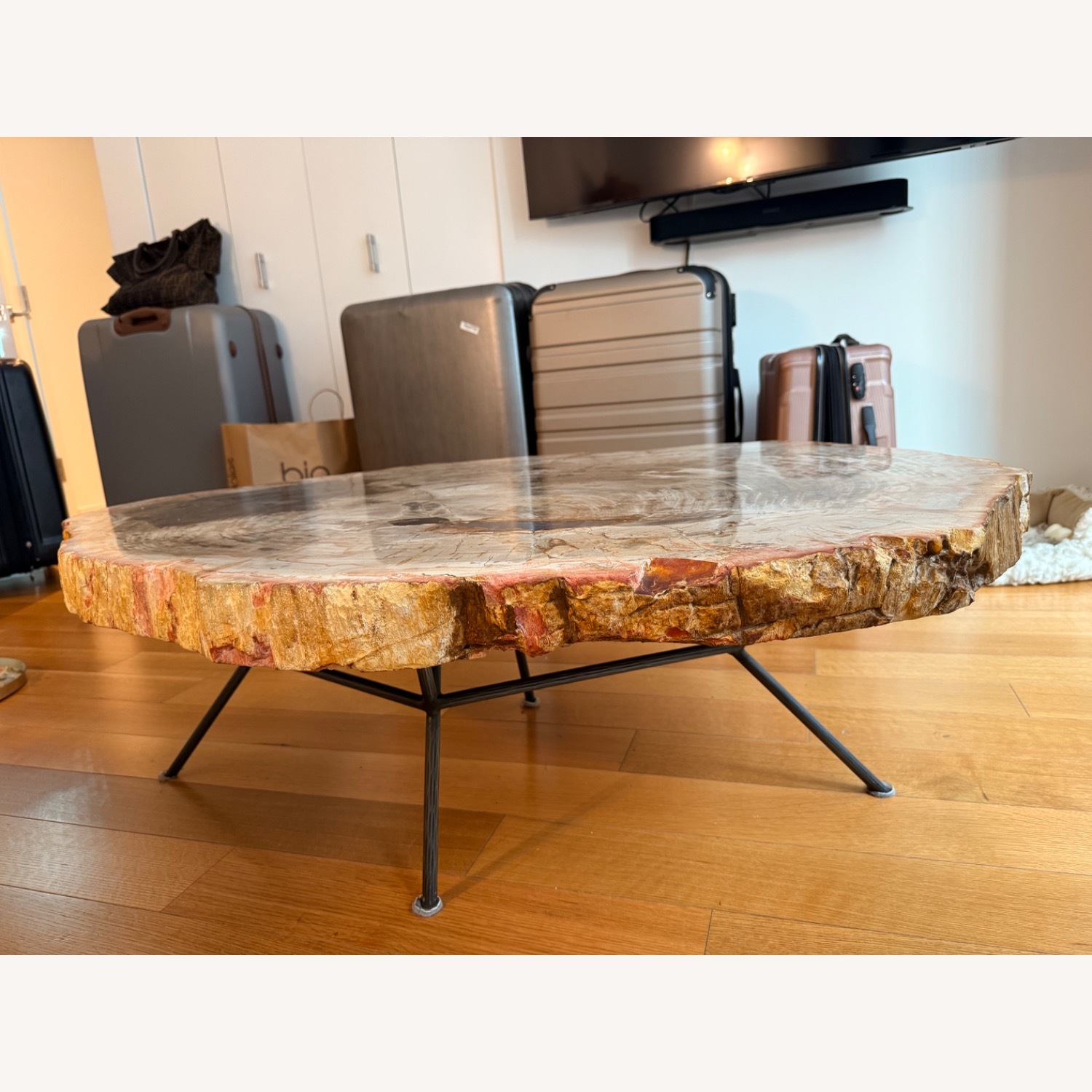Arhaus Stone Coffee Table - image-9
