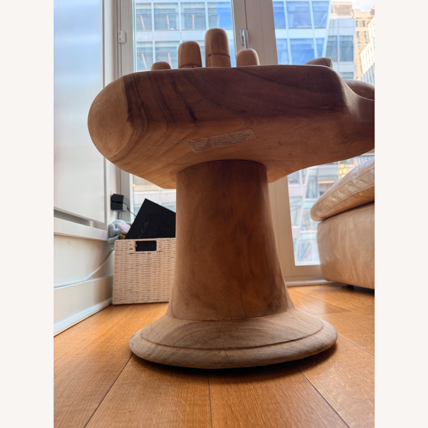 Anthropologie Palmistry Chair Wood Accent Chair - image-5