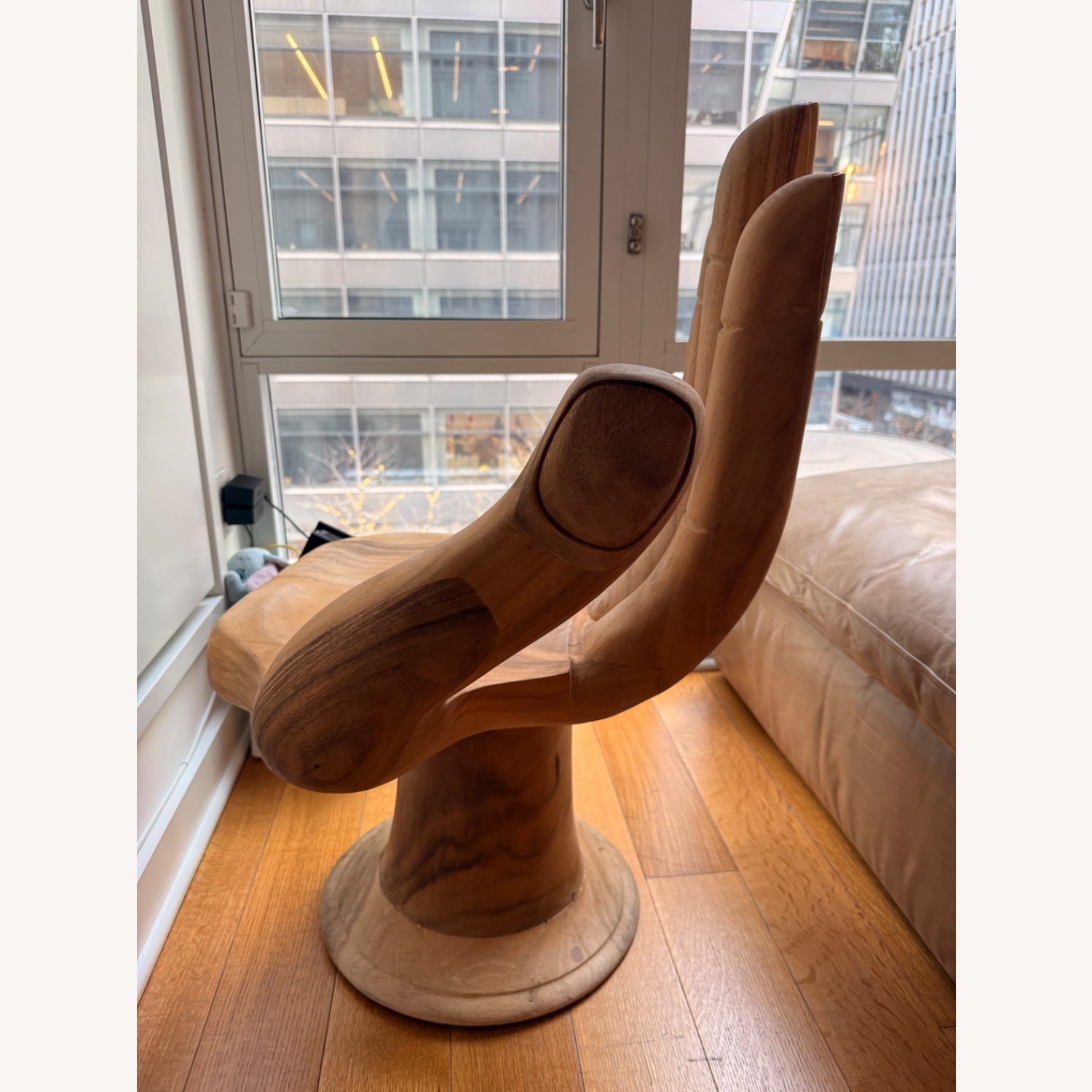 Anthropologie Palmistry Chair Wood Accent Chair - image-3