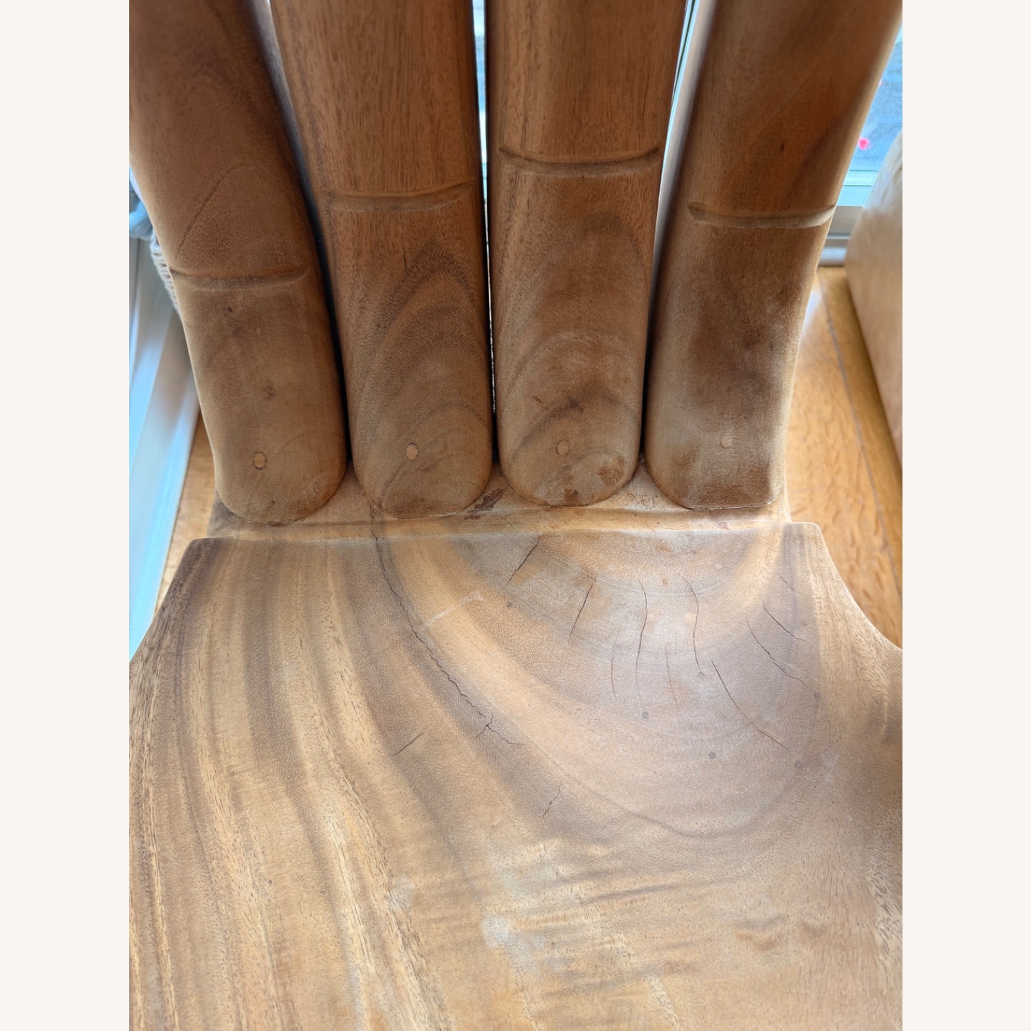 Anthropologie Palmistry Chair Wood Accent Chair - image-4