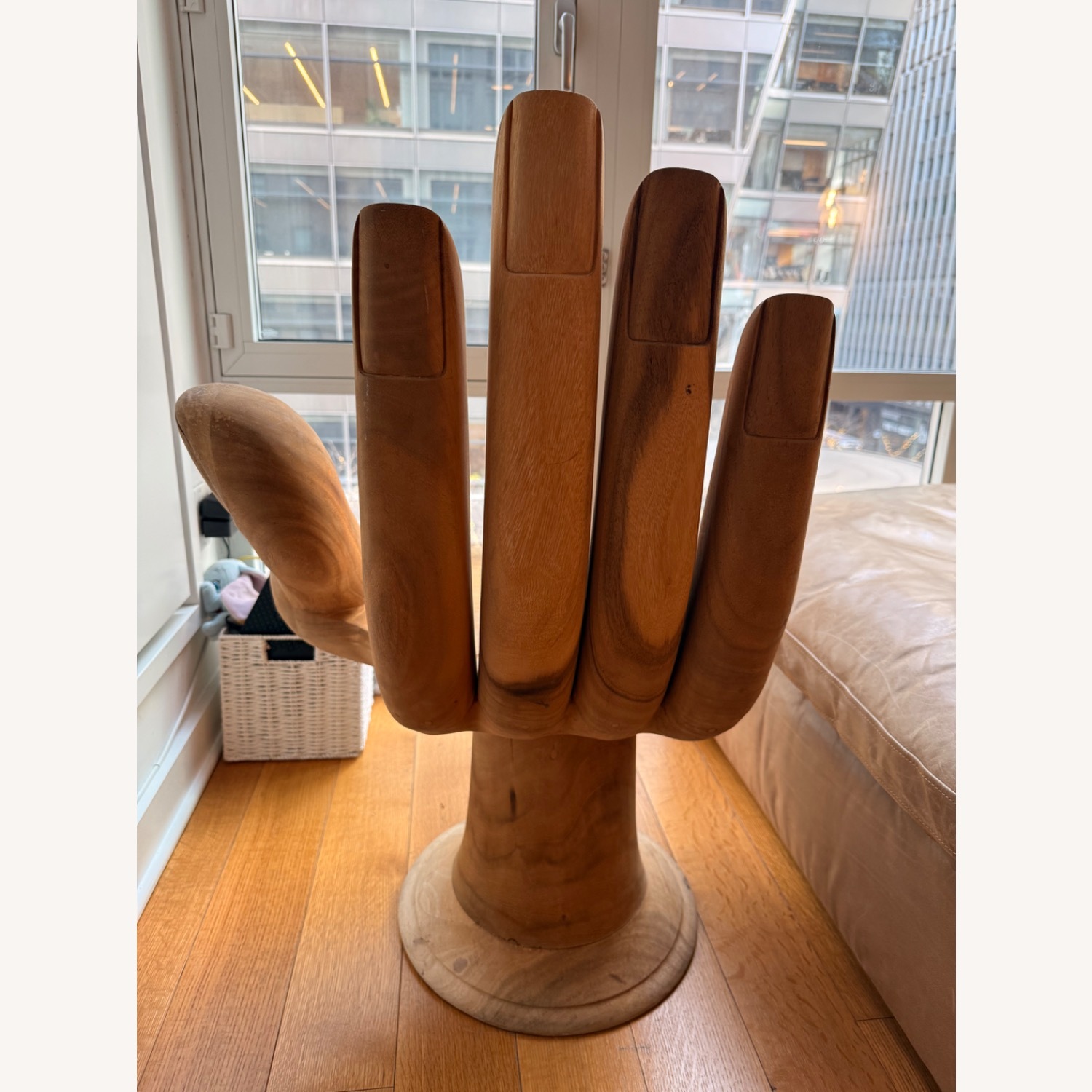 Anthropologie Palmistry Chair Wood Accent Chair - image-6