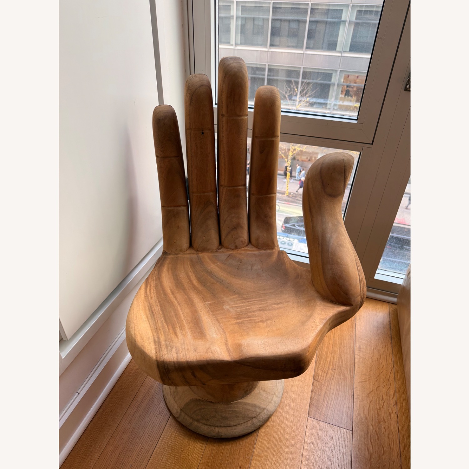 Anthropologie Palmistry Chair Wood Accent Chair - image-2