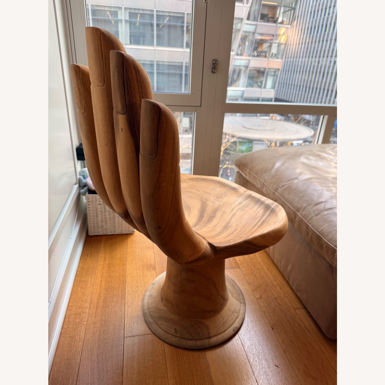 Anthropologie Palmistry Chair Wood Accent Chair - image-7