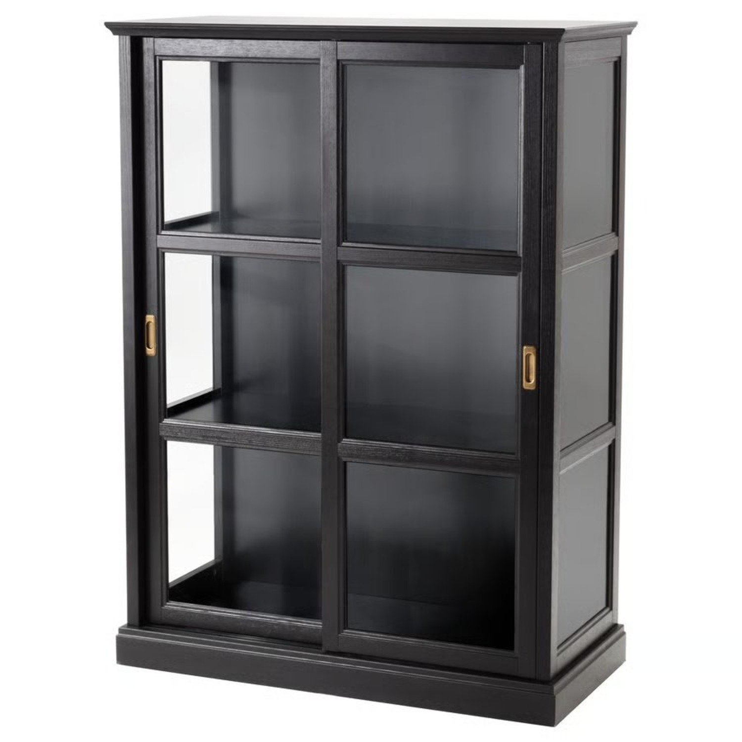 IKEA Malsjo Black Cabinet - image-1