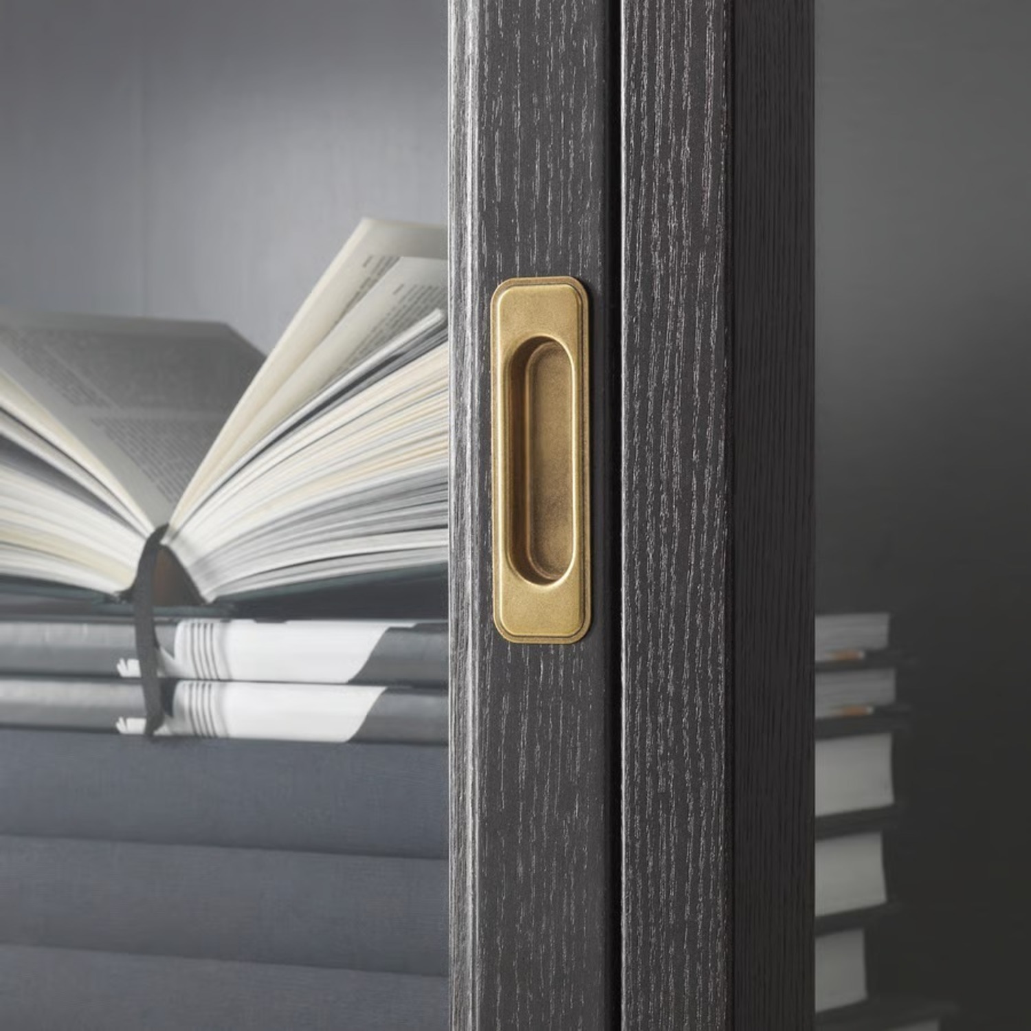 IKEA Malsjo Black Cabinet - image-3