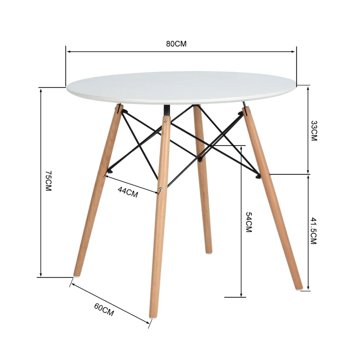Wayfair Round 39.5” Dining Table - image-5