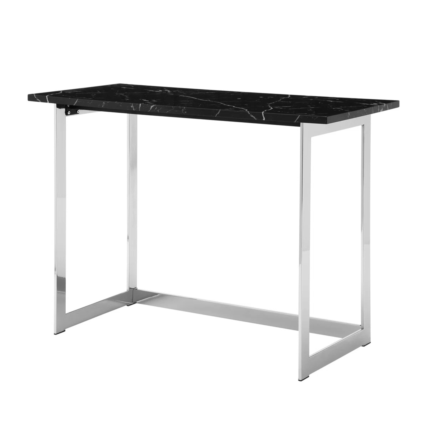Wayfair Celetha Black Marble Desk - image-6