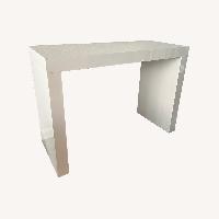 Sunpan High Gloss White Bar Height Table