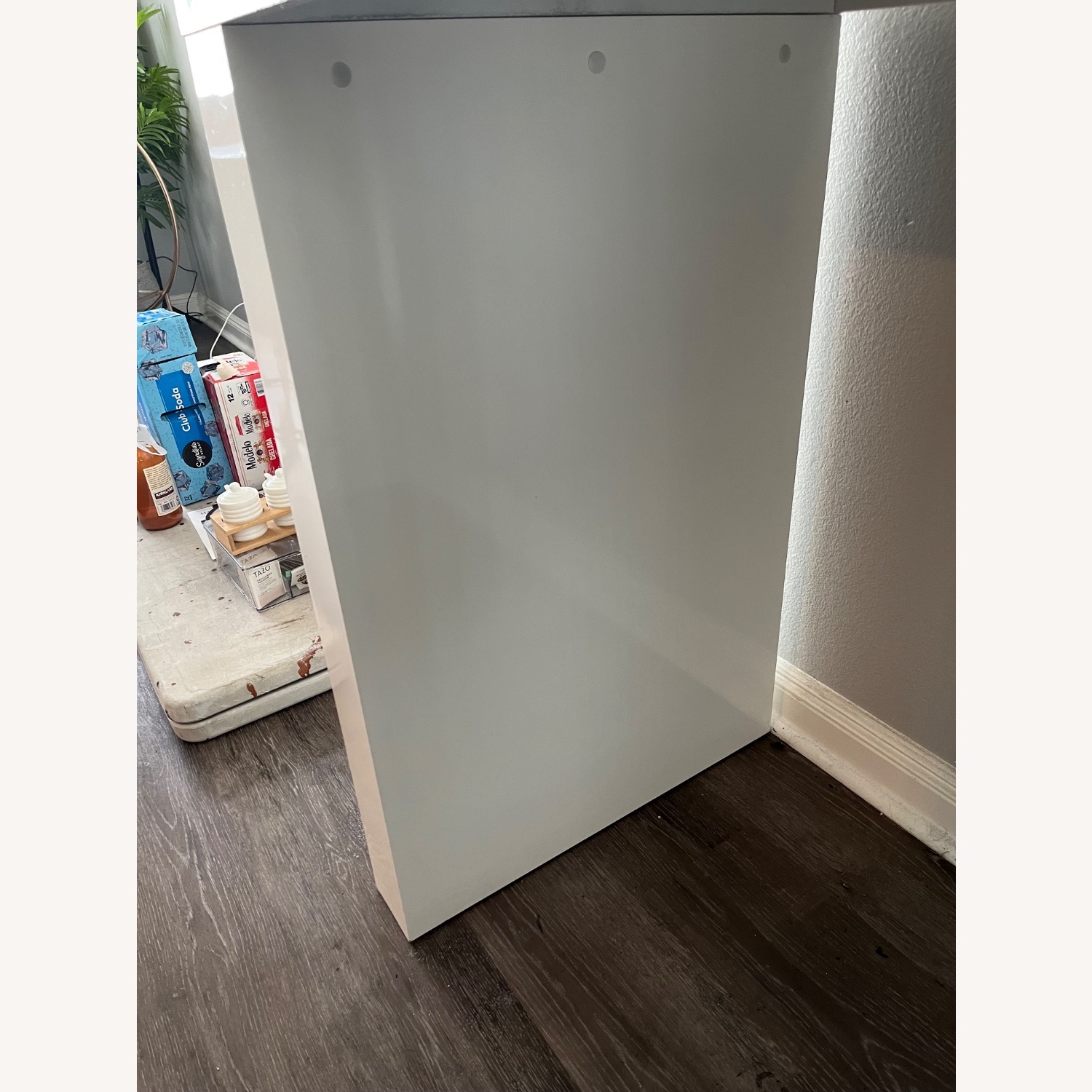 Sunpan High Gloss White Bar Height Table - image-6