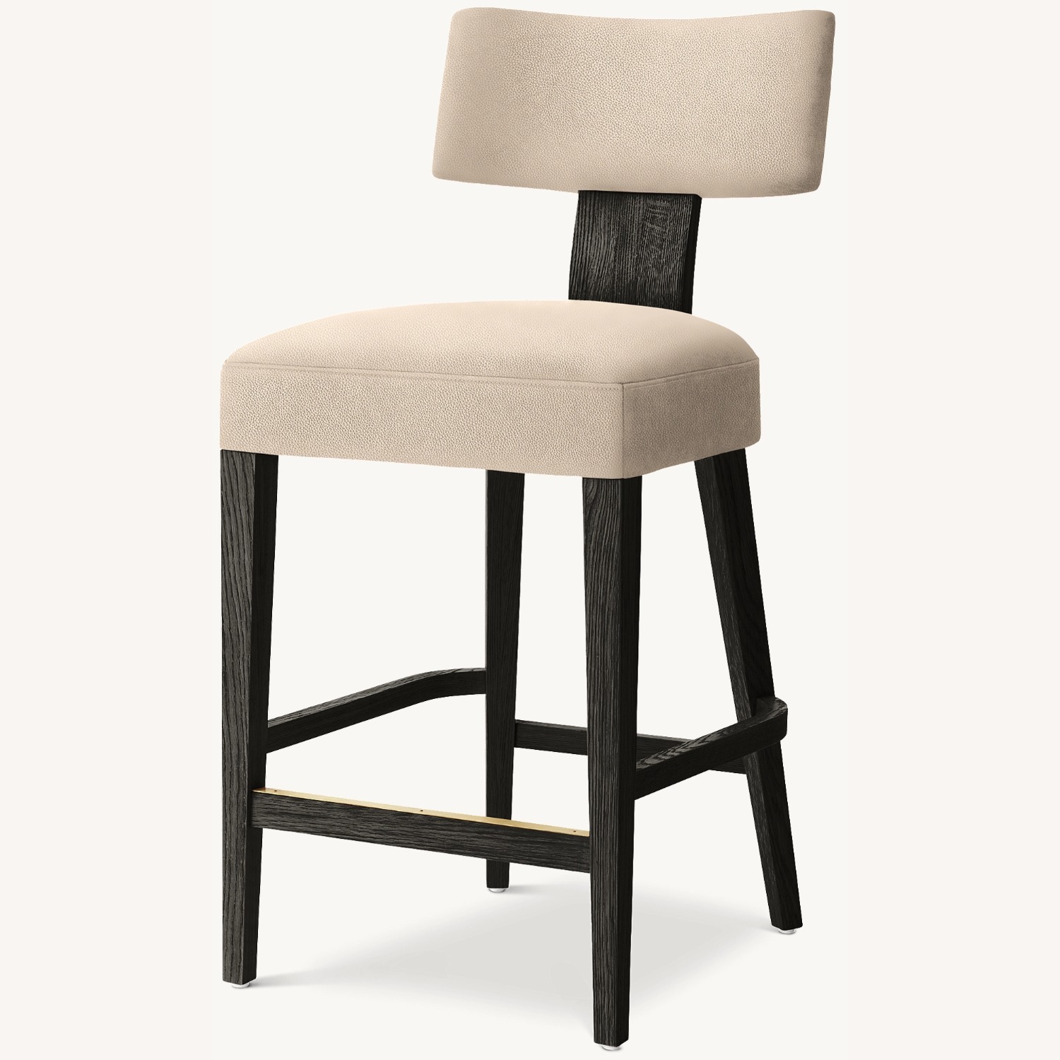 Restoration Hardware Padua Leather Counter Stools Set of 5 - image-1