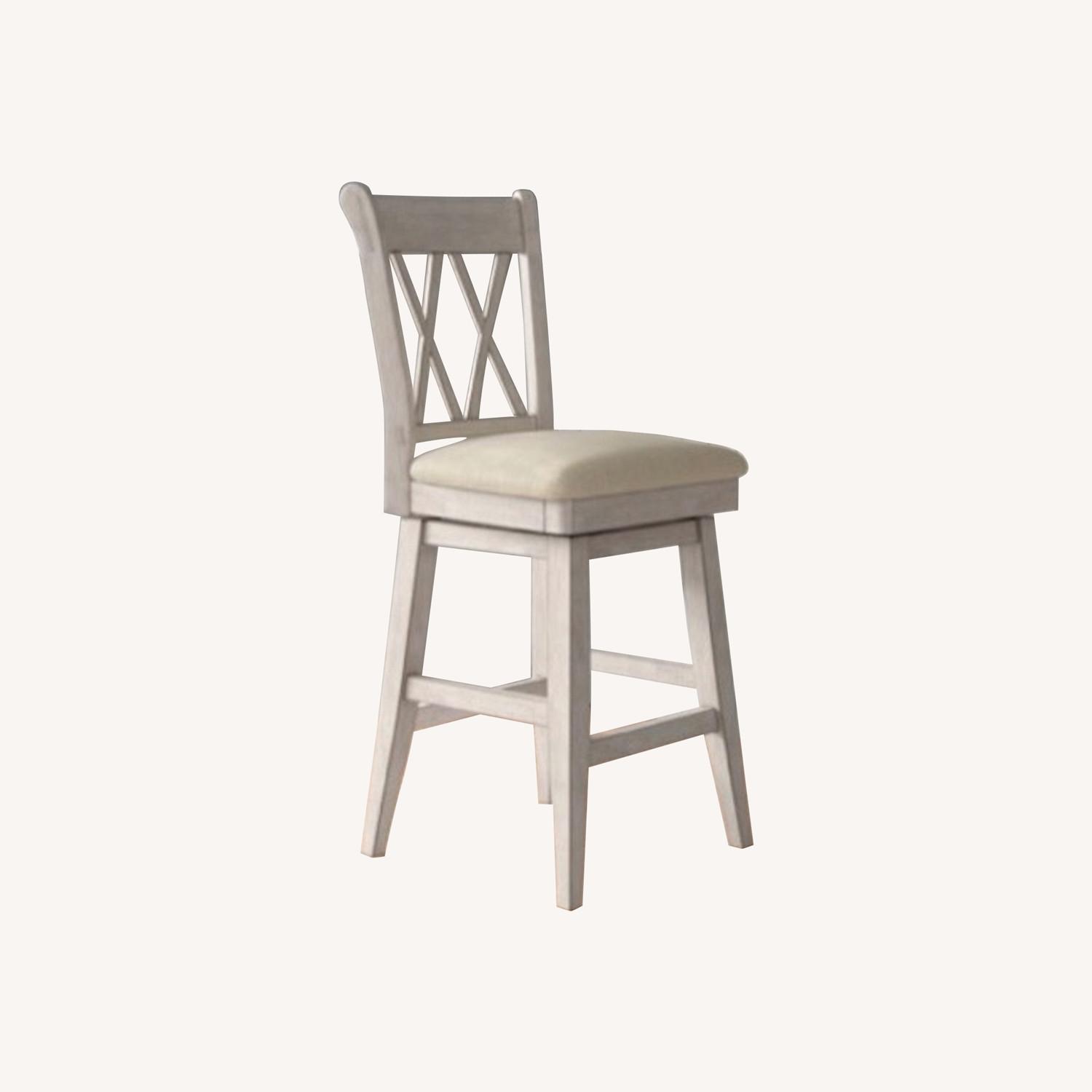Wayfair White Wood Dining Chairs - image-0