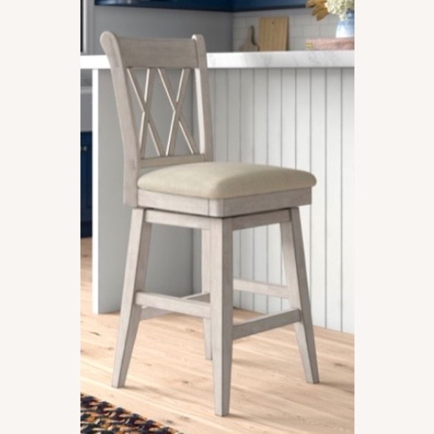 Wayfair White Wood Dining Chairs - image-1
