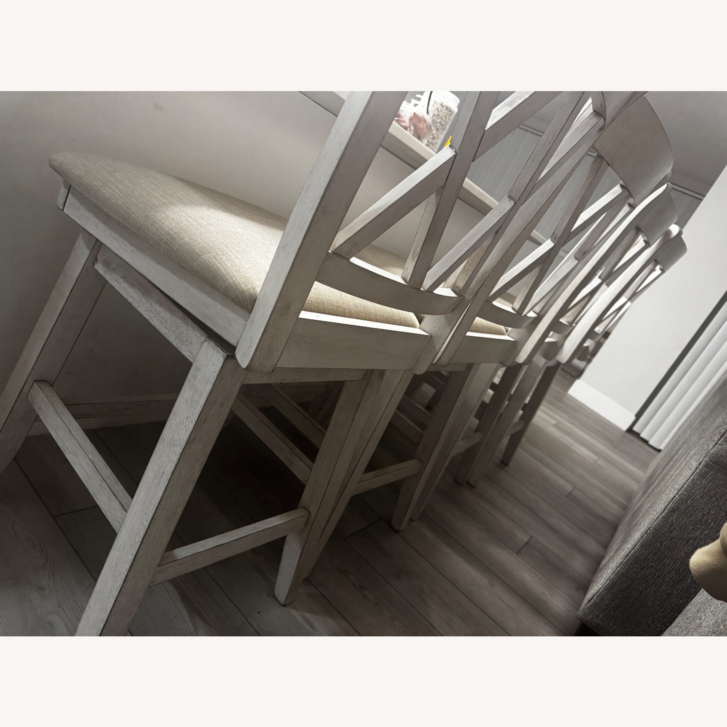 Wayfair White Wood Dining Chairs - image-2