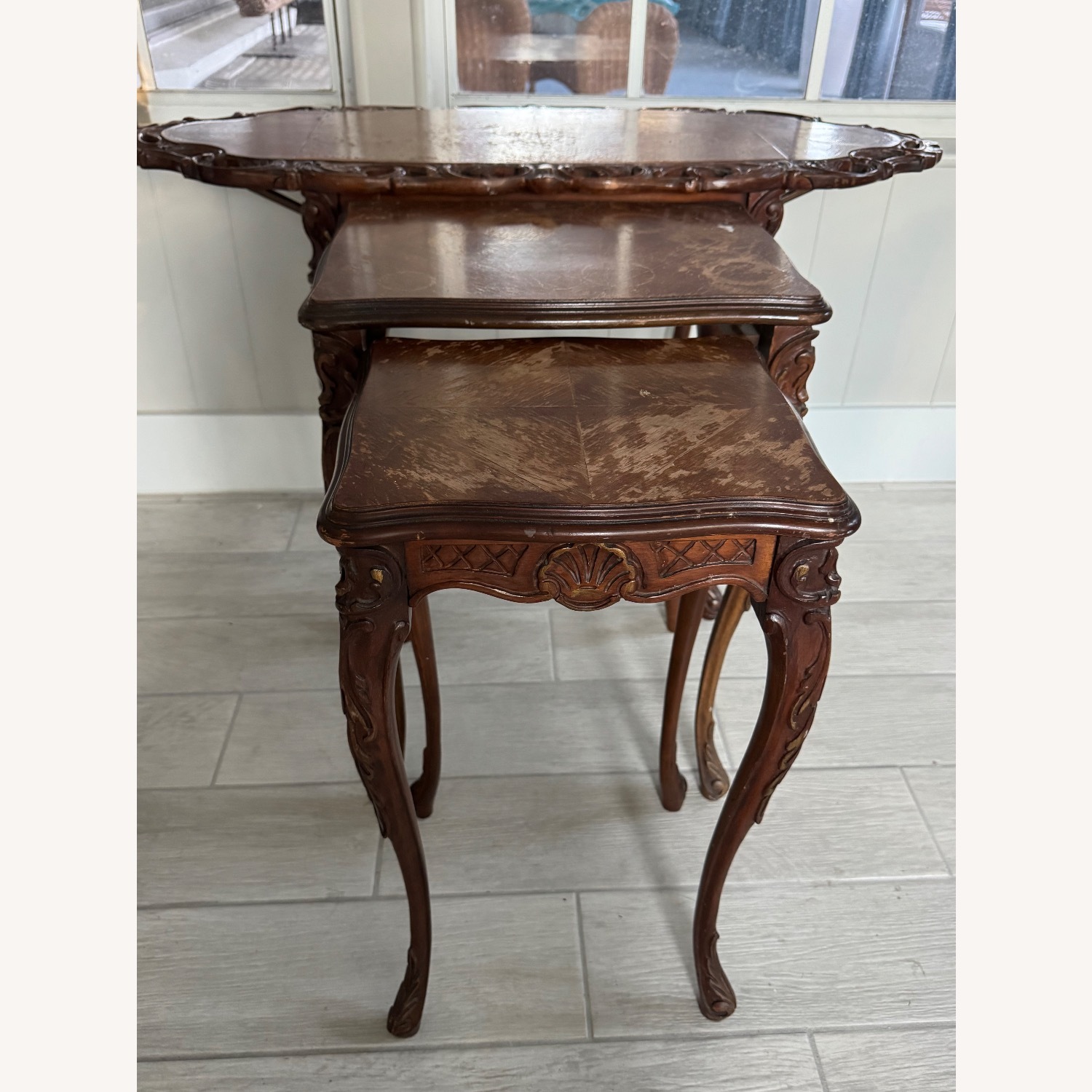 Vintage/Antique Side Tables - image-2
