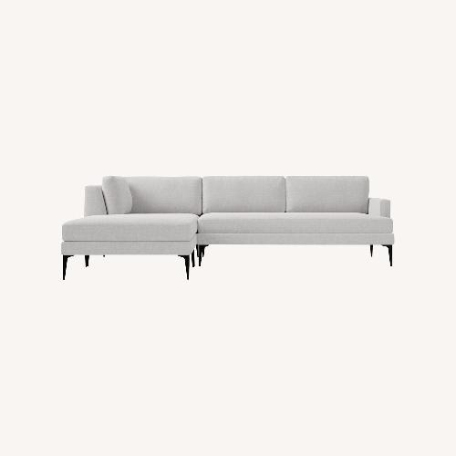 Used West Elm Andes 3-Piece Ottoman Sectional for sale on AptDeco