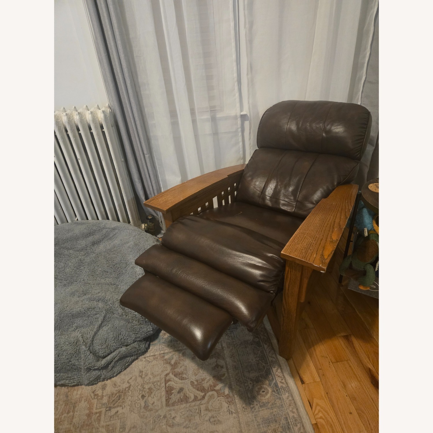 El Dorado Dark Brown Leather Recliner - image-2