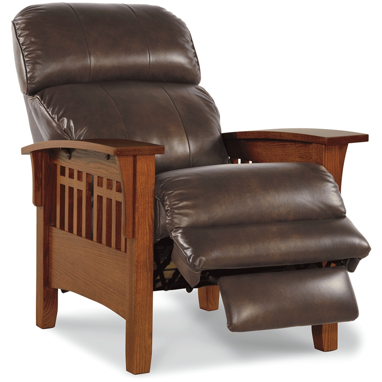El Dorado Dark Brown Leather Recliner - image-7