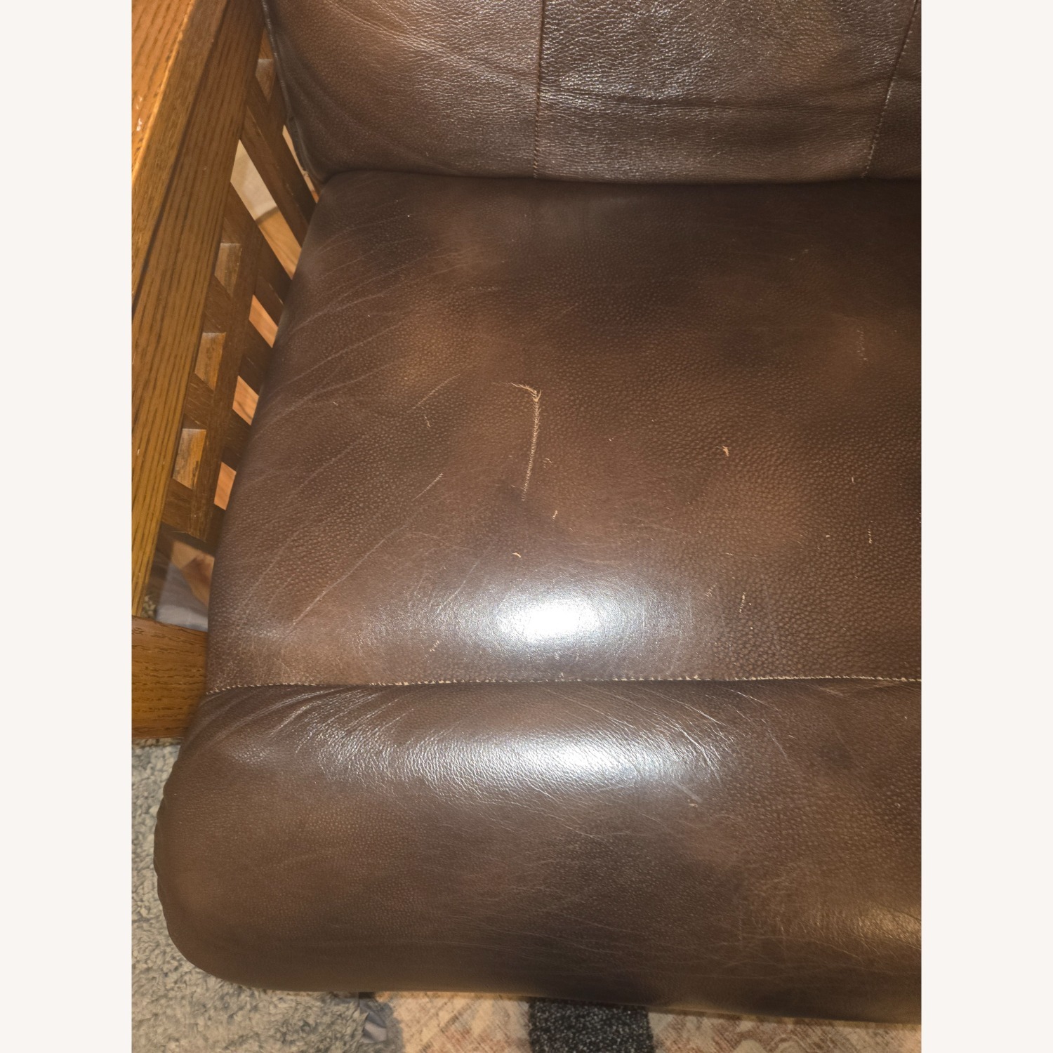 El Dorado Dark Brown Leather Recliner - image-6