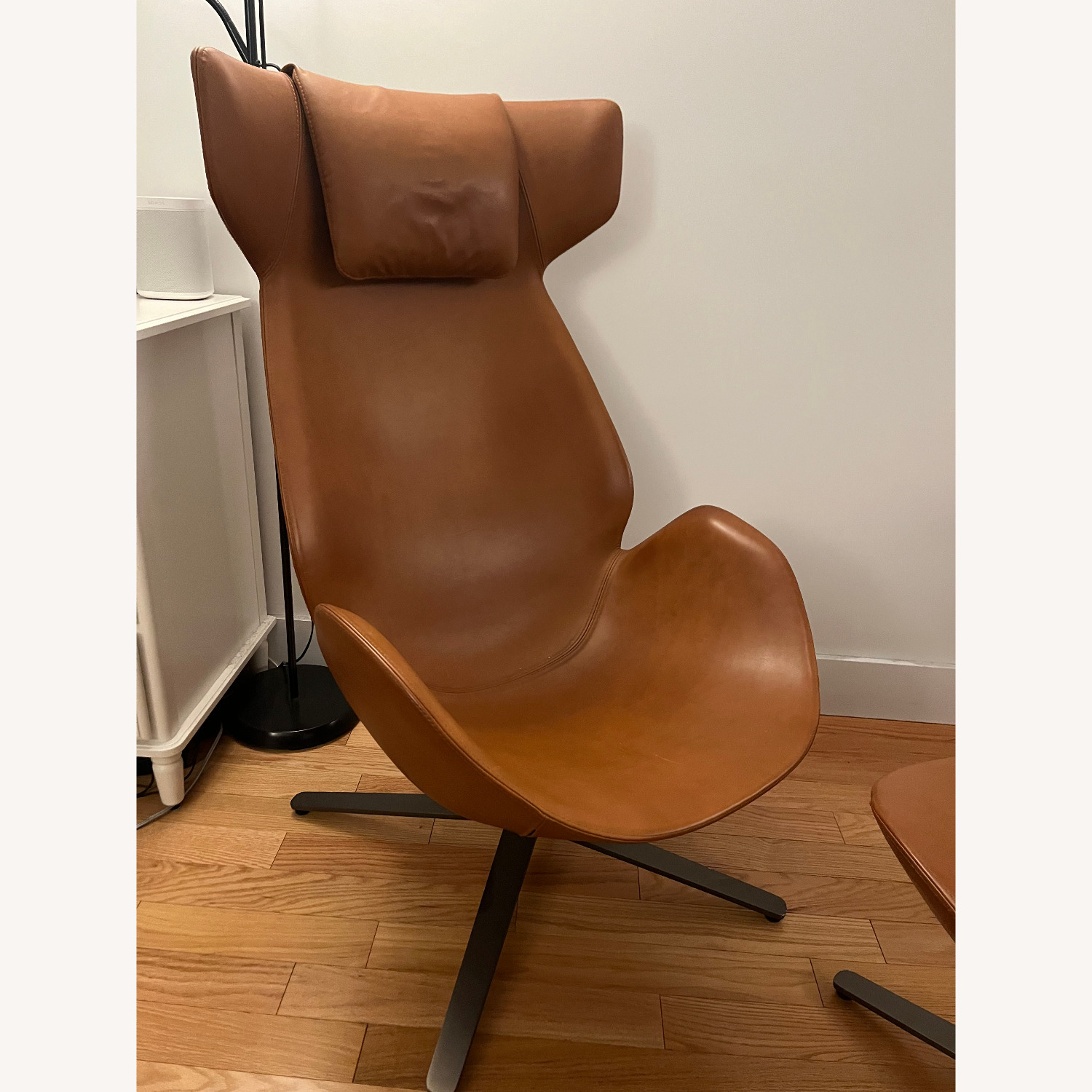 Shelter Armchair by Tacchini With Ottoman - image-2