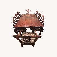 Century Furniture Dining Table + 8 Chairs