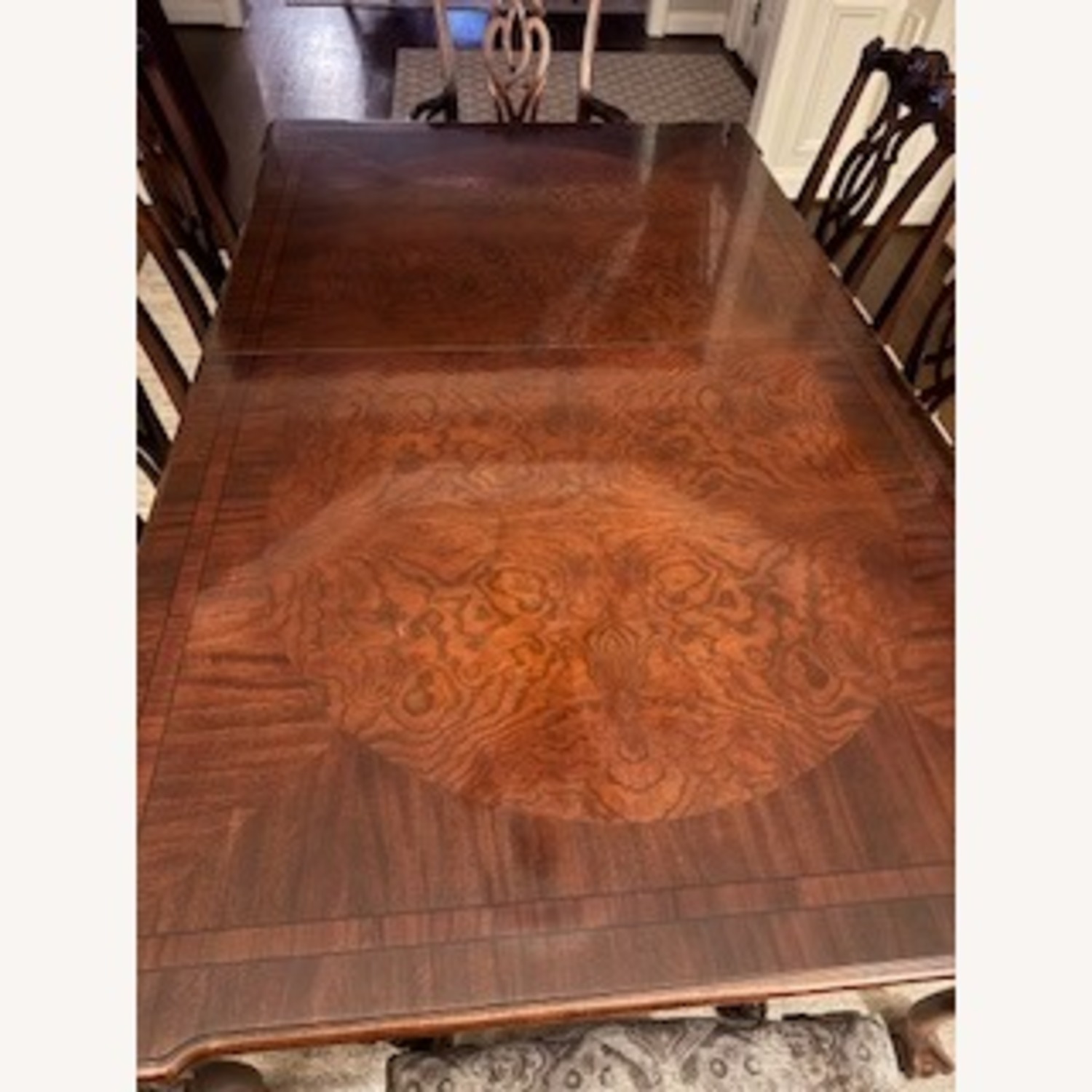 Century Furniture Dining Table + 8 Chairs - image-5