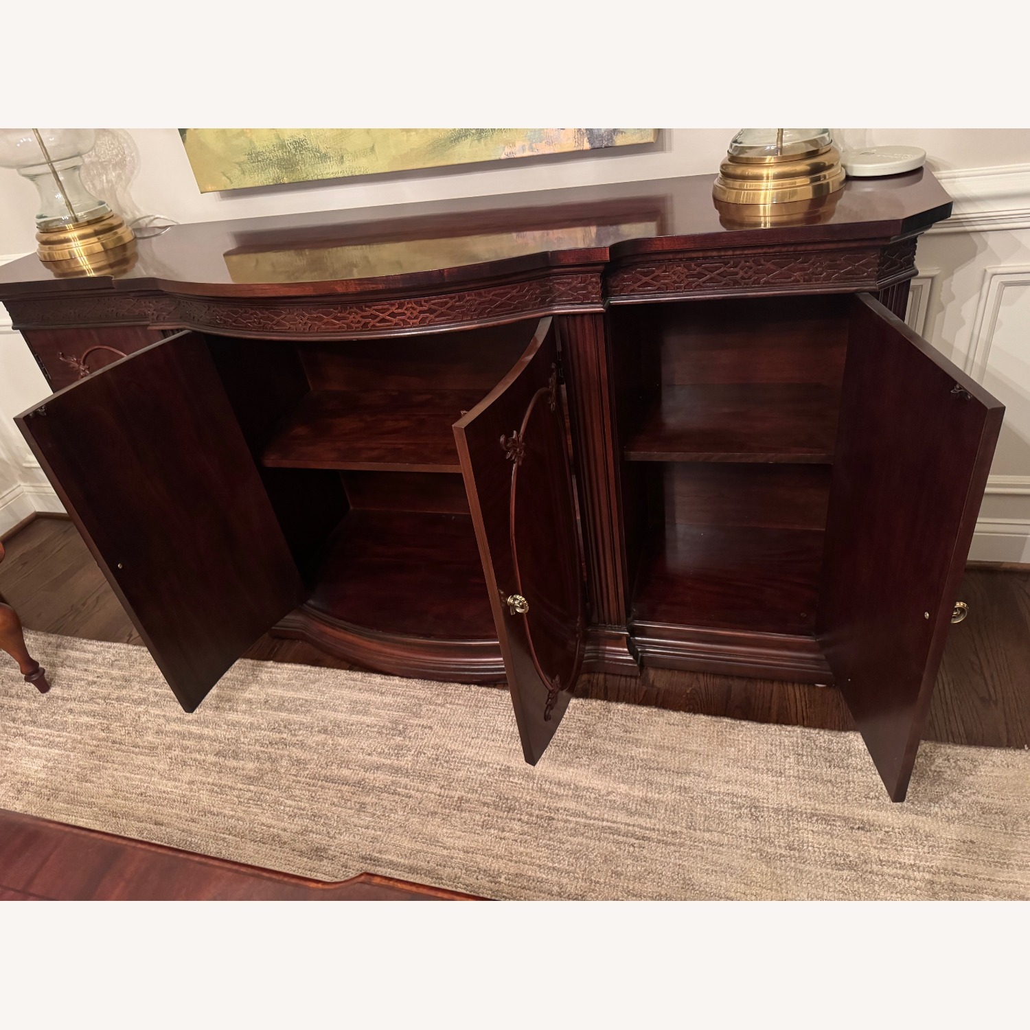 Century Furniture Claridge Mahogany Credenza - image-3