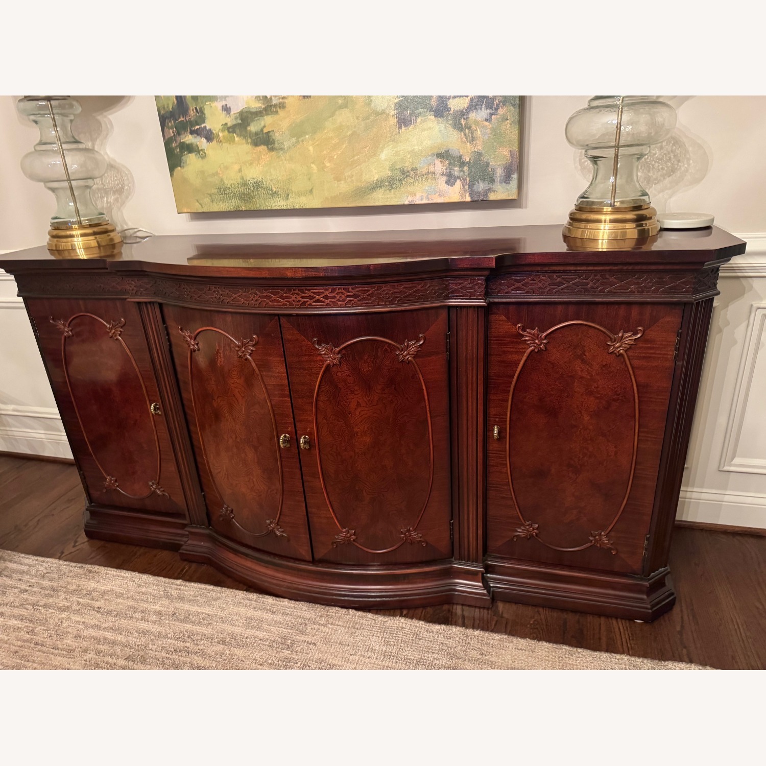 Century Furniture Claridge Mahogany Credenza - image-1