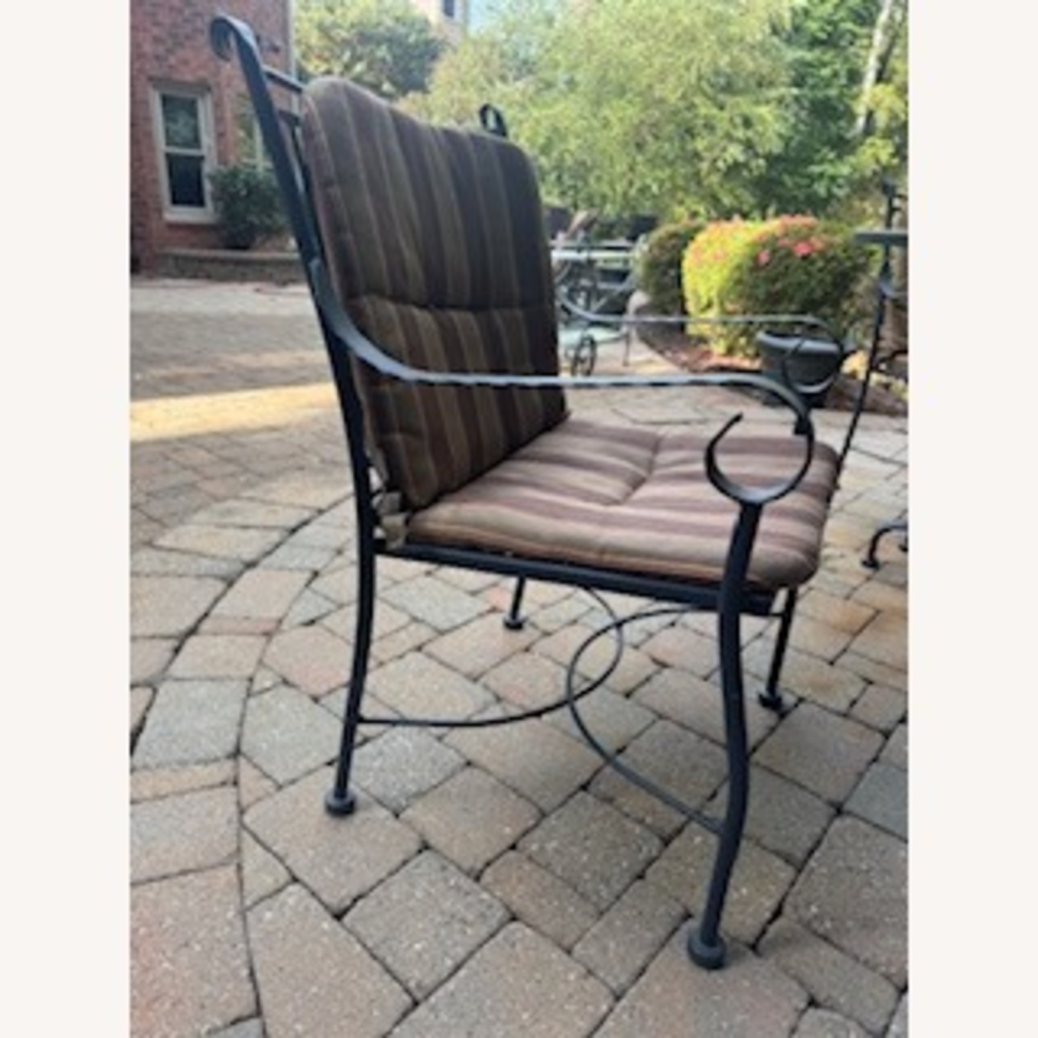 Meadowcraft Black Metal Patio Furniture - image-4
