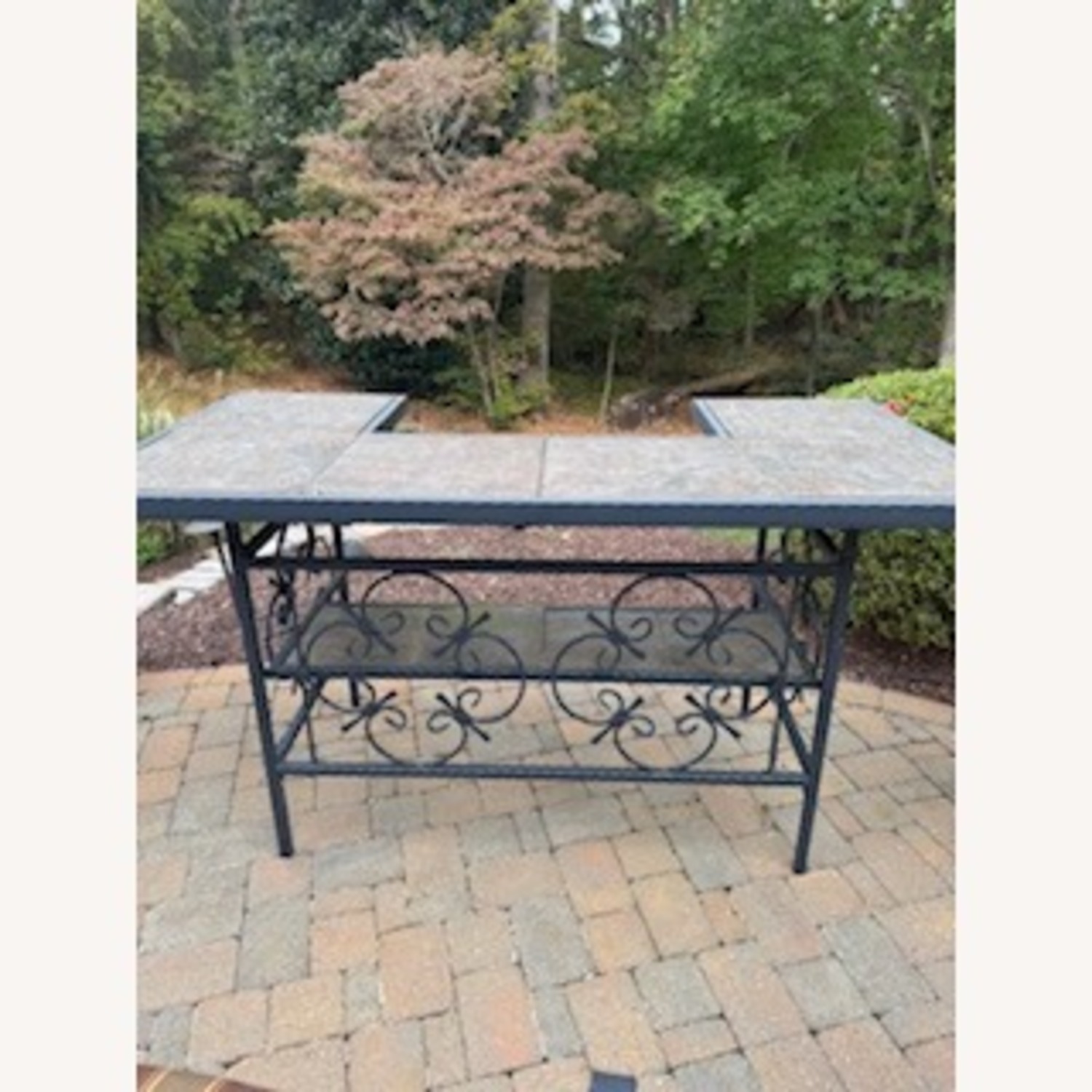 Meadowcraft Black Metal Patio Furniture - image-3
