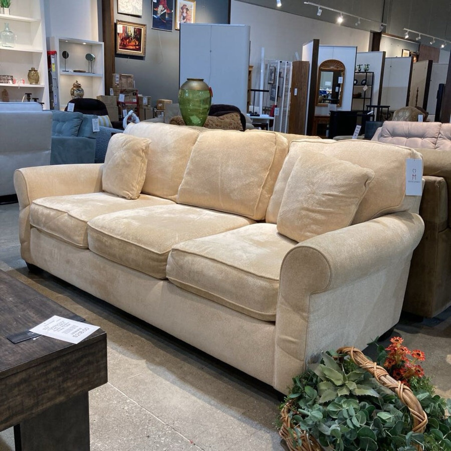 Max Home Comfy Three-Seat Sofa - image-3