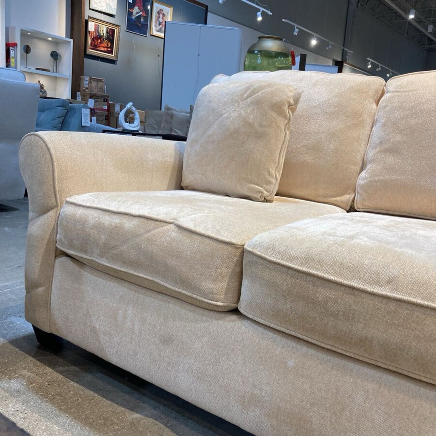 Max Home Comfy Three-Seat Sofa - image-4