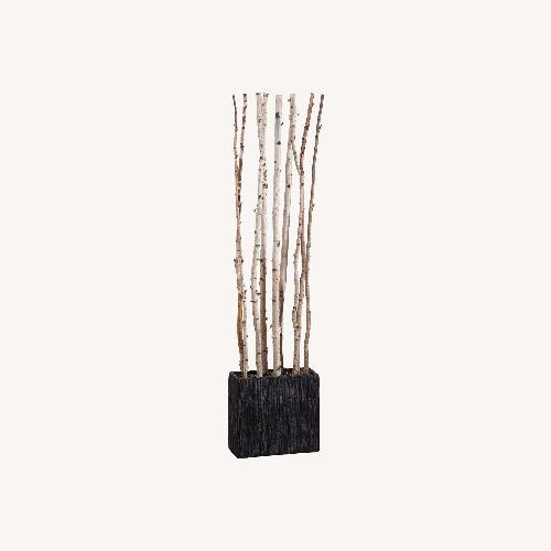 Used West Elm Faux Potted Birch Tree Divider for sale on AptDeco