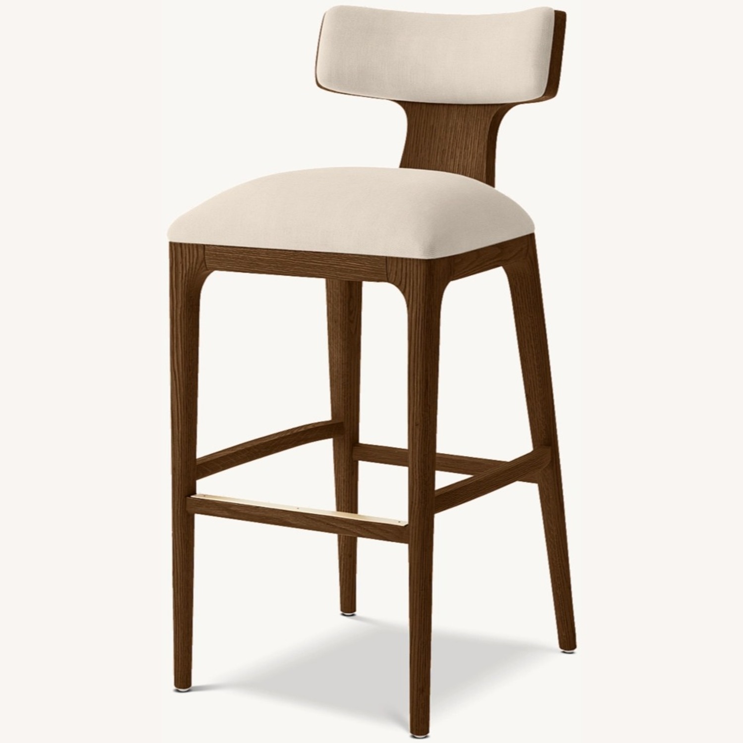 RH Ligné Fabric Bar & Counter Stools — Set of 3 - image-1