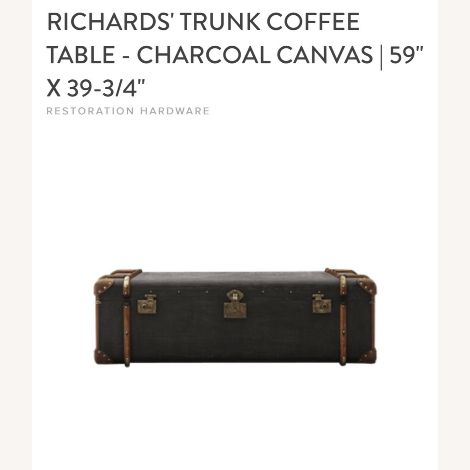 Richard’s Trunk Coffee Table  - image-1