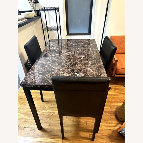 Used Marble Dining Table for sale on AptDeco