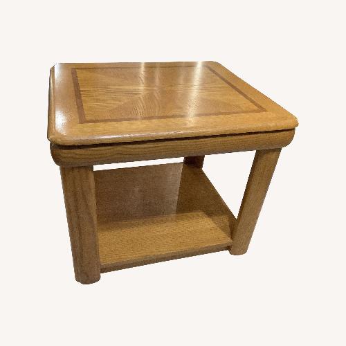 Used Natural Wood Side Tables for sale on AptDeco