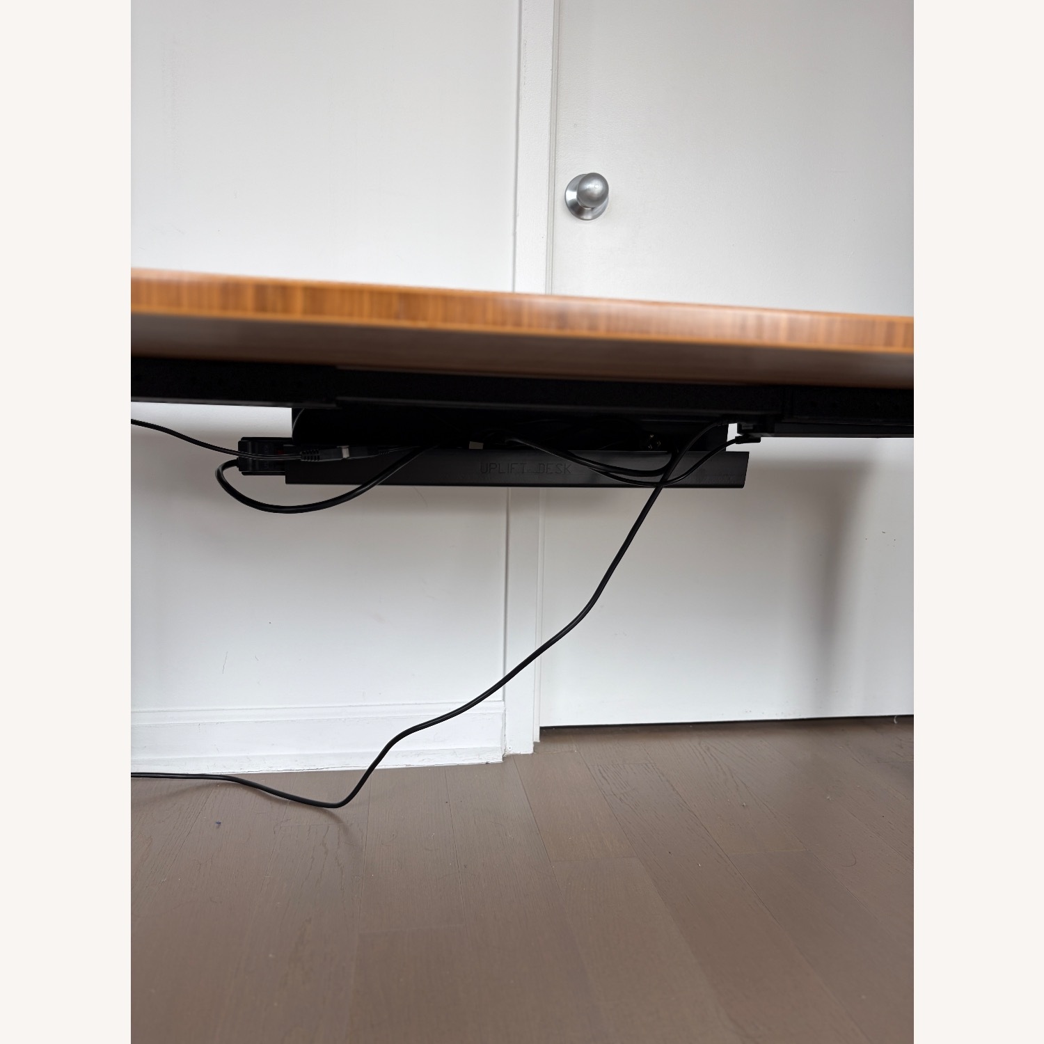 UPLIFT 60x24” Bamboo Standing Desk - image-4