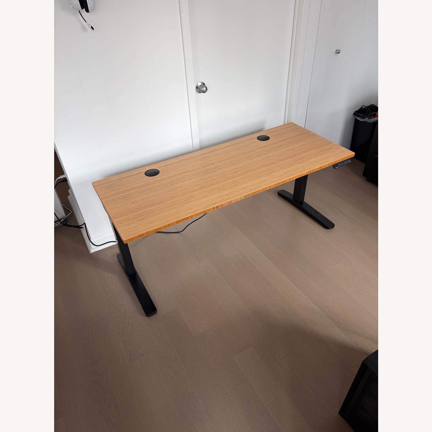 UPLIFT 60x24” Bamboo Standing Desk - image-2