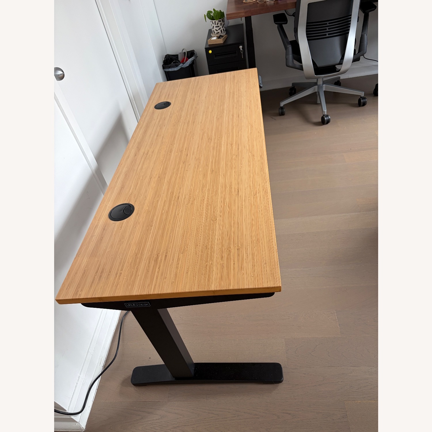 UPLIFT 60x24” Bamboo Standing Desk - image-3
