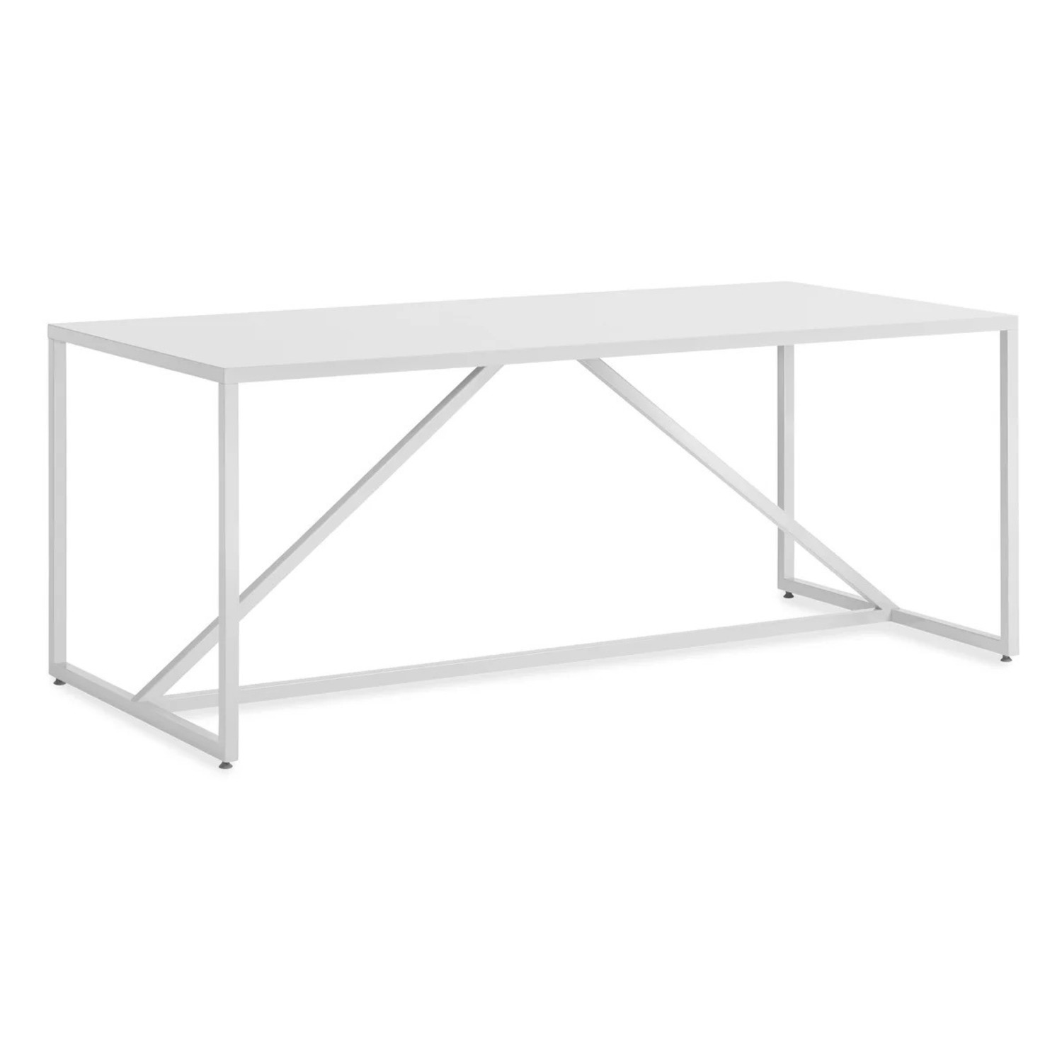 Blu Dot Strut White Dining Table - image-1