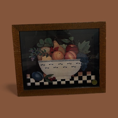 Used Folk Art Print Titled Fruit of the Spirit   for sale on AptDeco