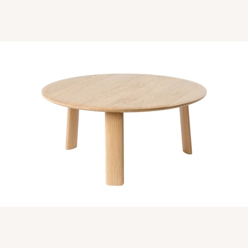 Used Hem Alle Large Oak Coffee Table for sale on AptDeco