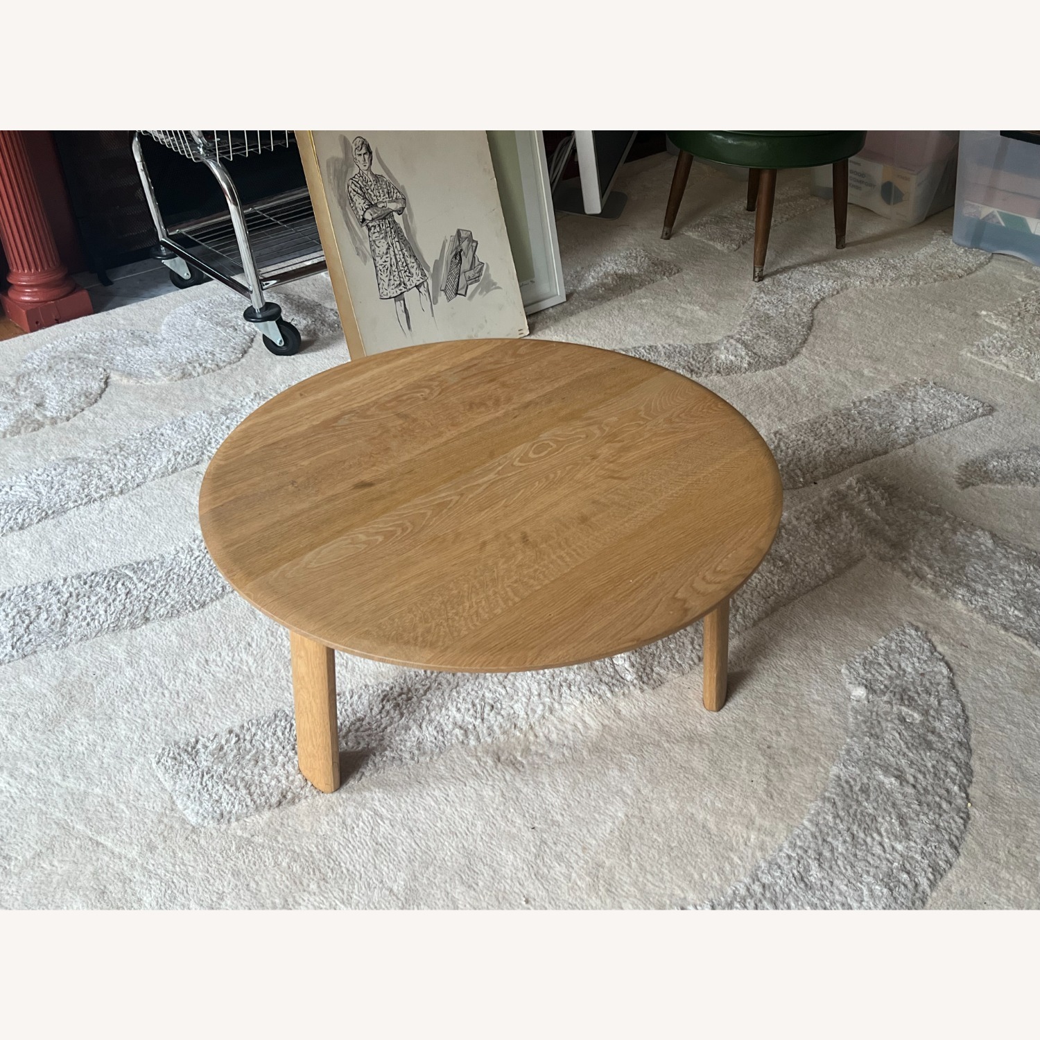 Hem Alle Large Oak Coffee Table - image-2