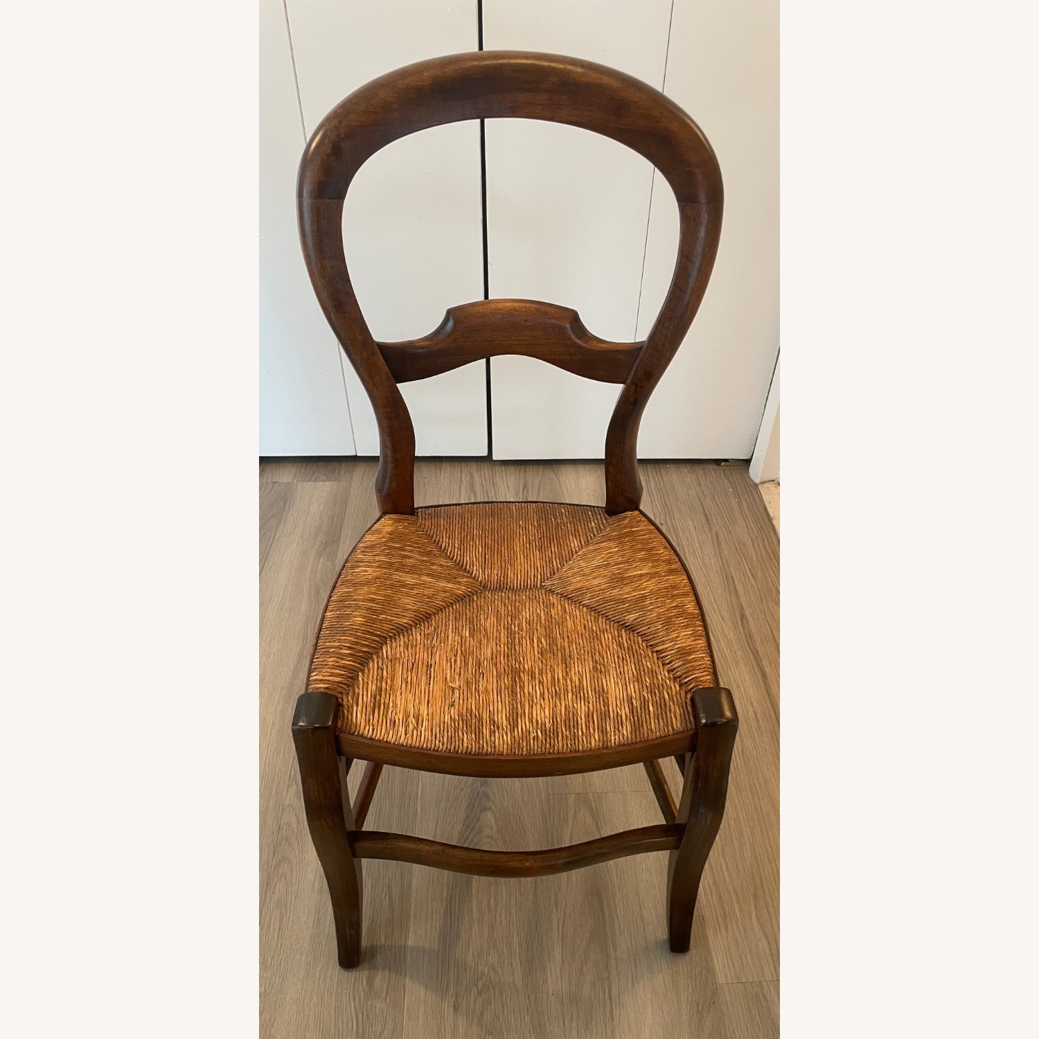 Vintage Wicker Dining Chair - image-1