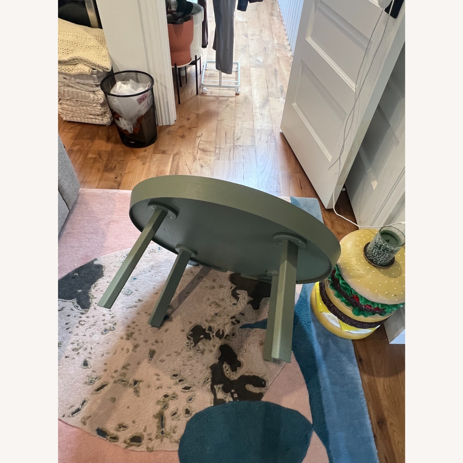 Muuto Around Green Wood Coffee Table - image-10