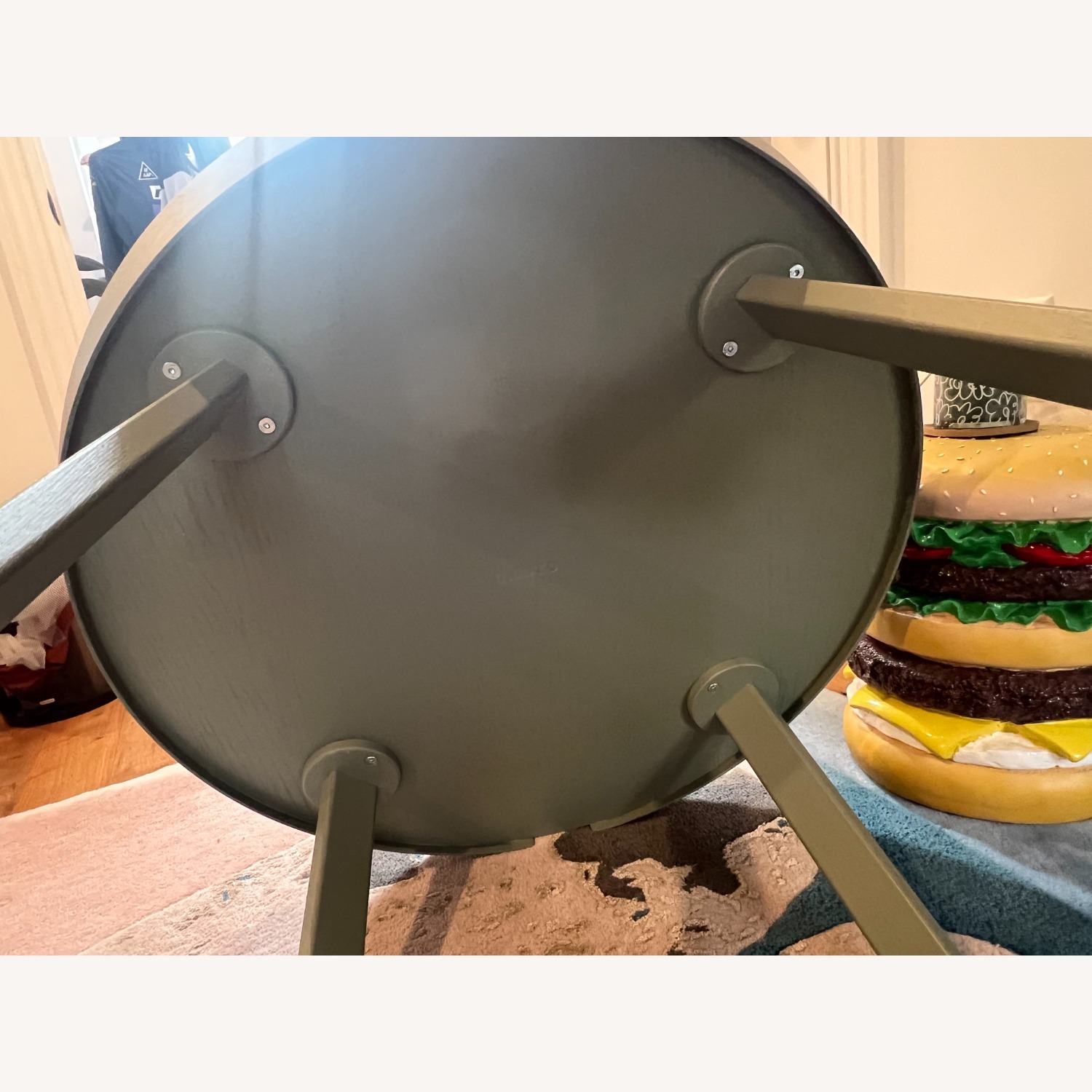 Muuto Around Green Wood Coffee Table - image-7