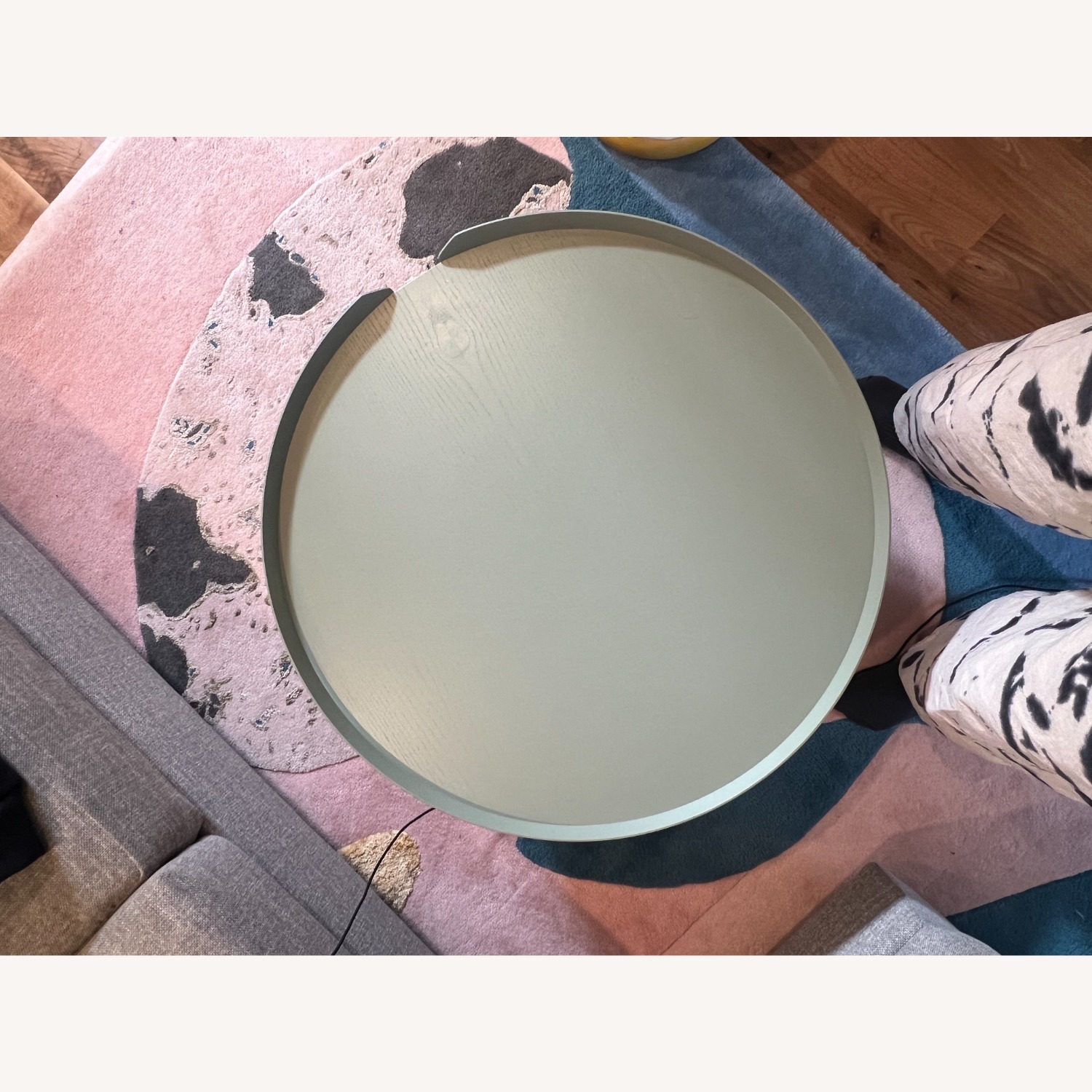 Muuto Around Green Wood Coffee Table - image-9