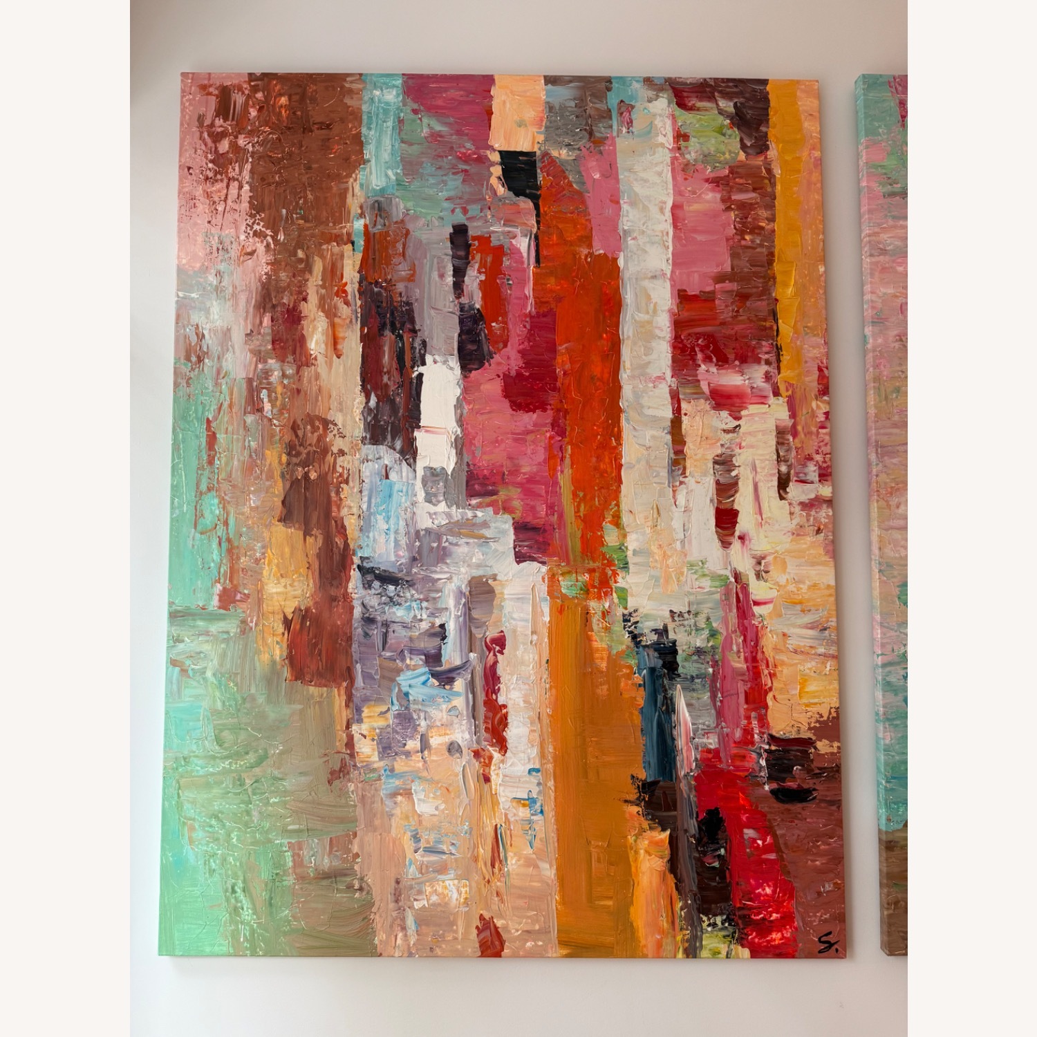 Colorful Extra Large Artwork Art Painting - image-5